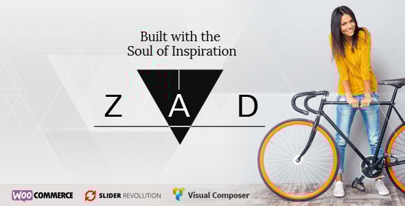 Zad | The Unique Multiuse Theme Logo